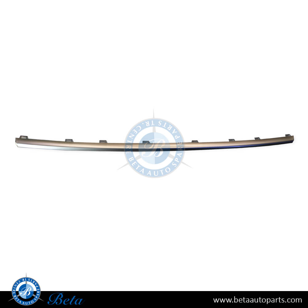 Front Bumper Lower Chrome Moulding for Audi A5 2020-Up models, Part Number 8W6853618A Front Bumper Lower Chrome Moulding for Audi A5 2020-Up models, Part Number 8W6853618A